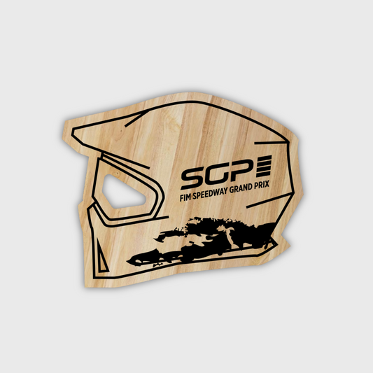 Magnet Bois Speedway BLAKC HELMET