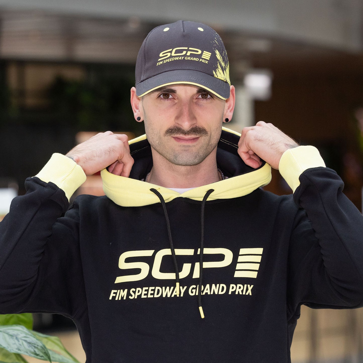 Sweat Speedway SGP Classic Unisex Black & Yellow