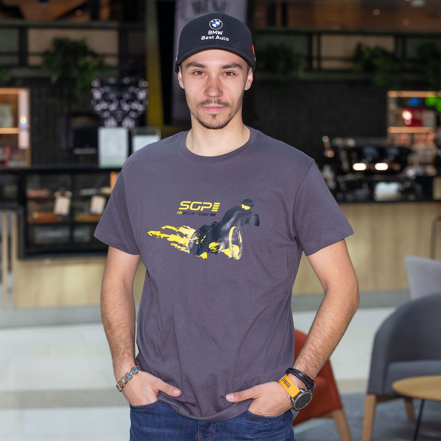 T-shirt Speedway THE SGP BIKES Mixte Asphalt