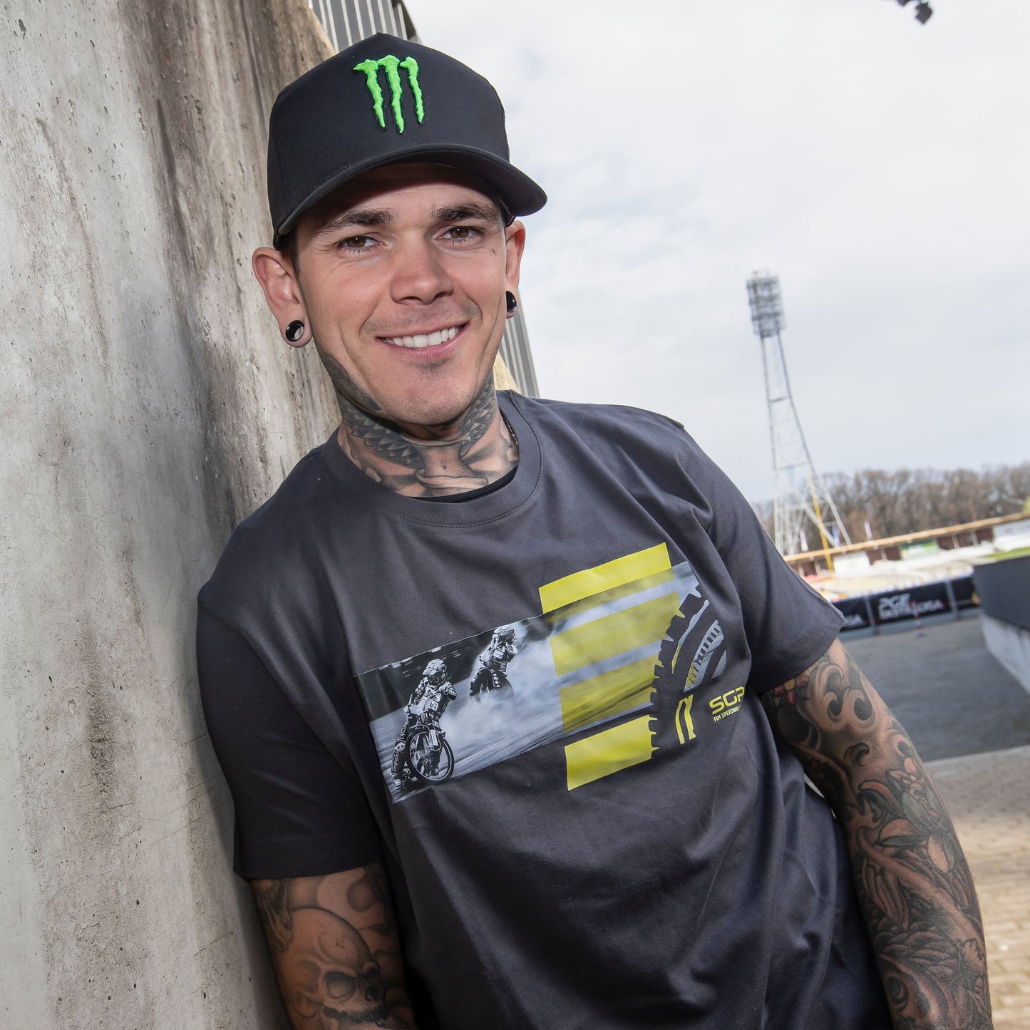 T-shirt Speedway SGP PICTURE Unisex Asphalt