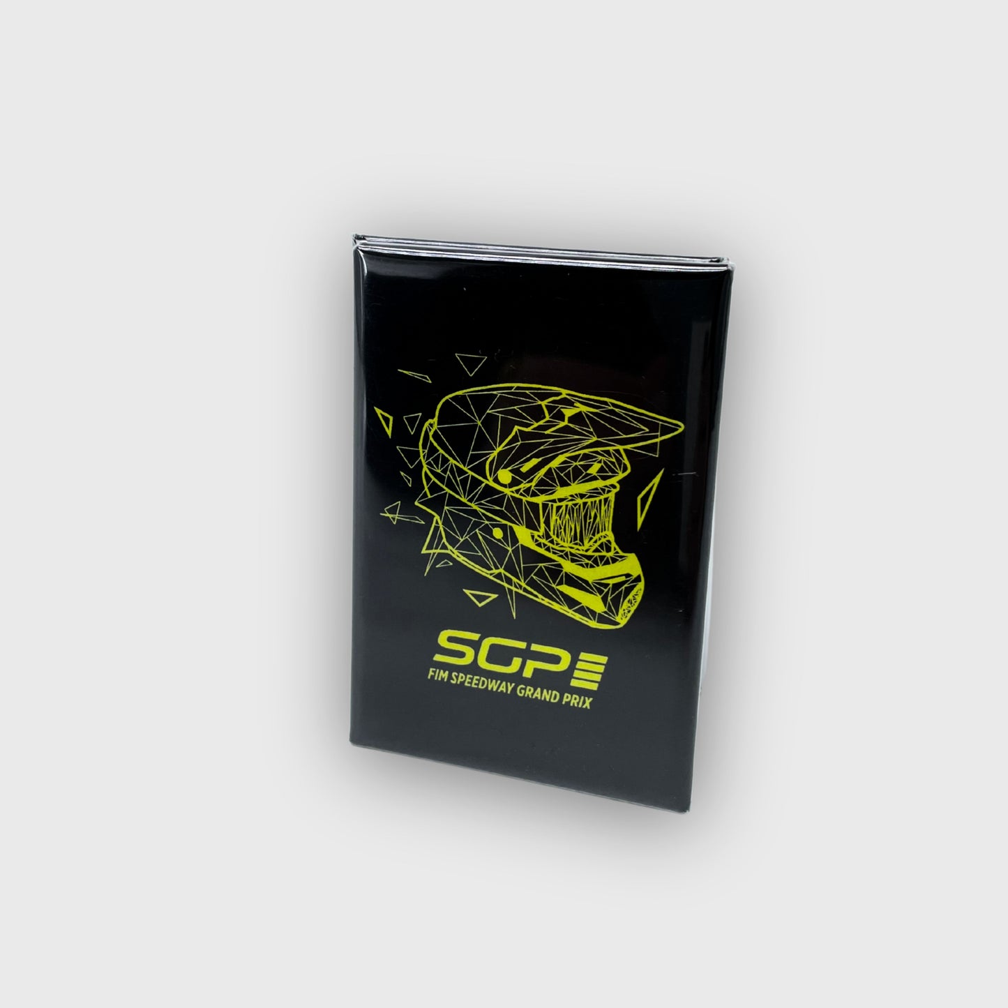 Magnet Speedway Yellow Helmet Black